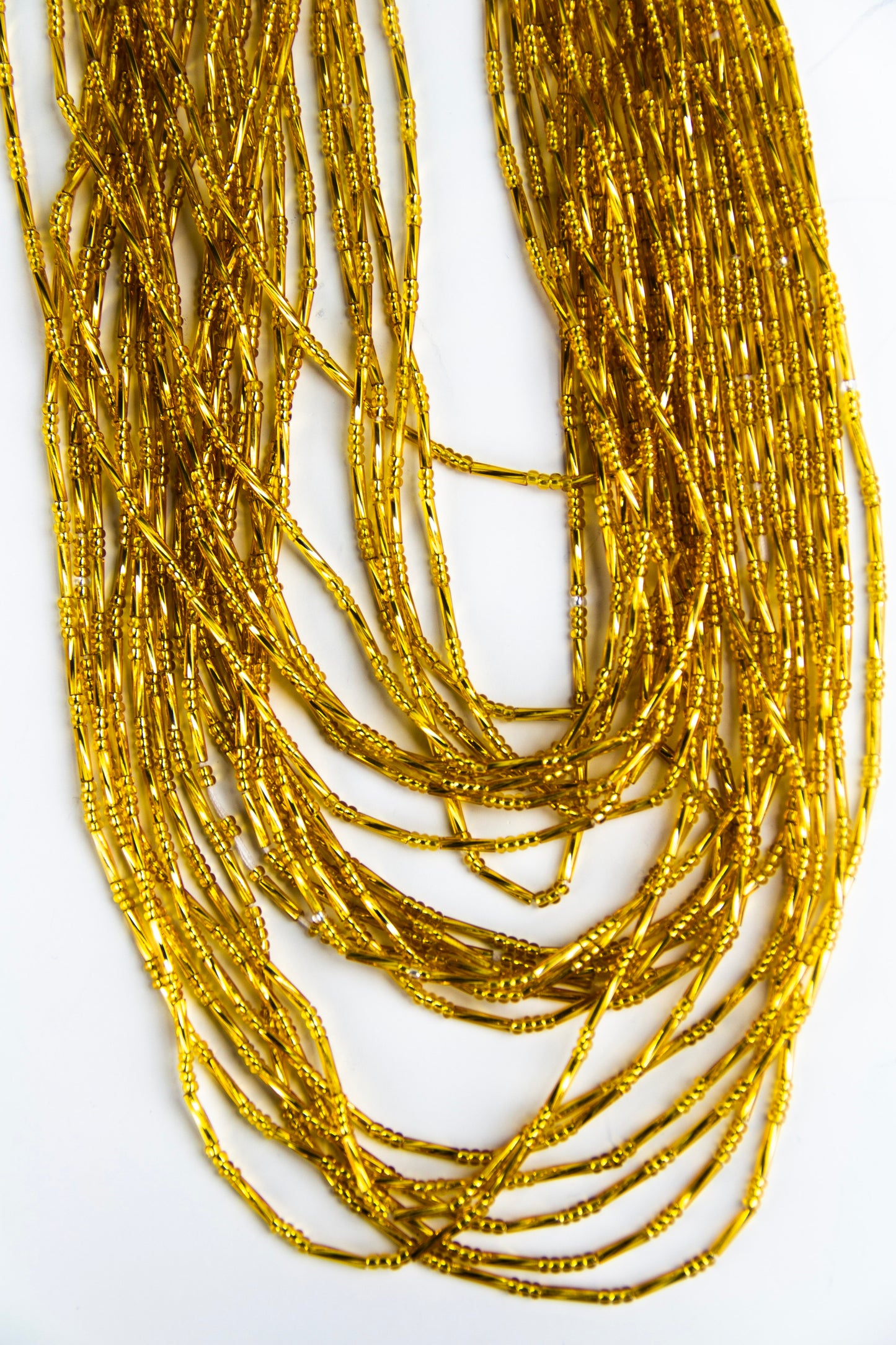 Golden delight waist beads