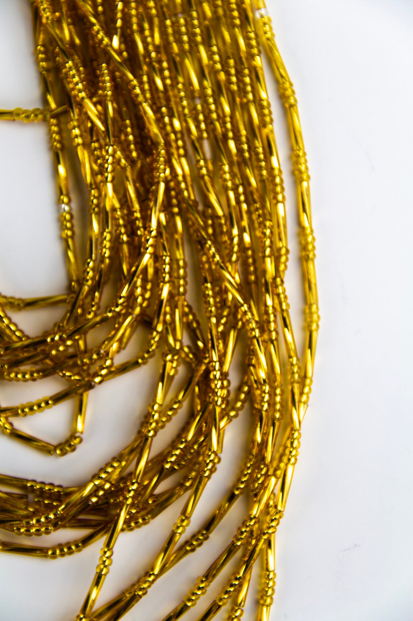 Golden delight waist beads