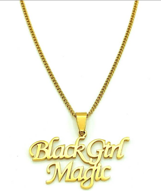 Black Girl Magic Necklace