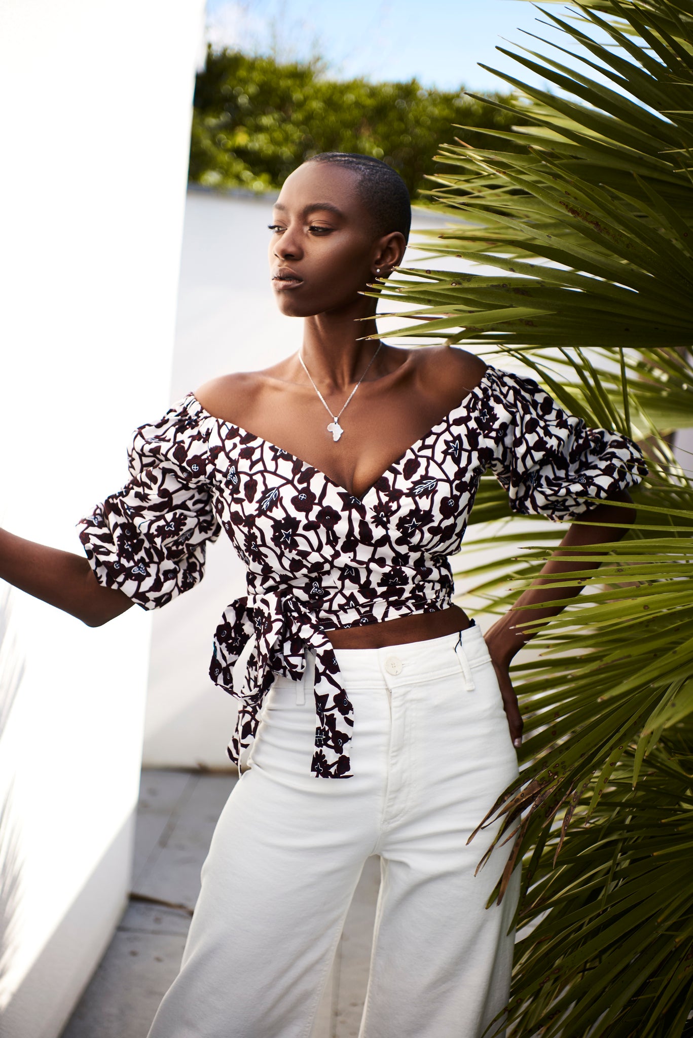Sisay Wrap Top