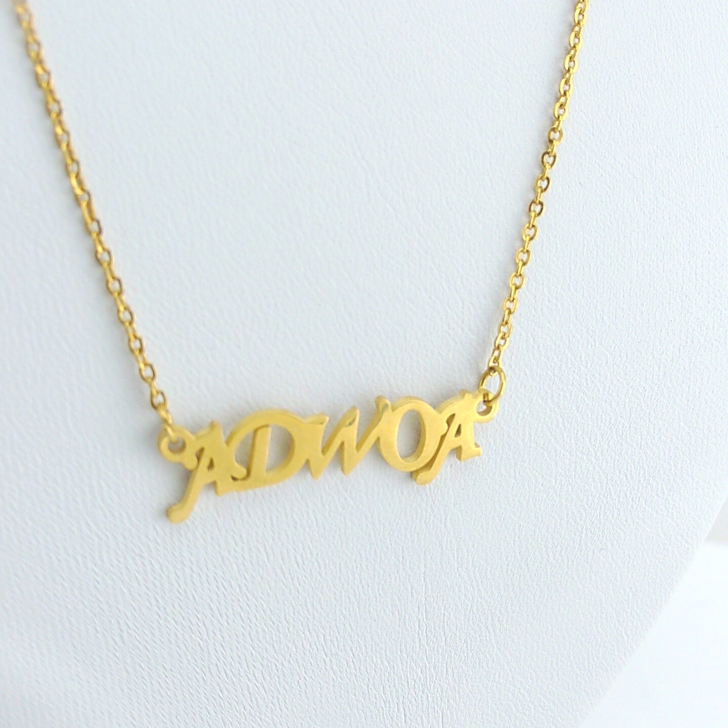 Day Name Necklace