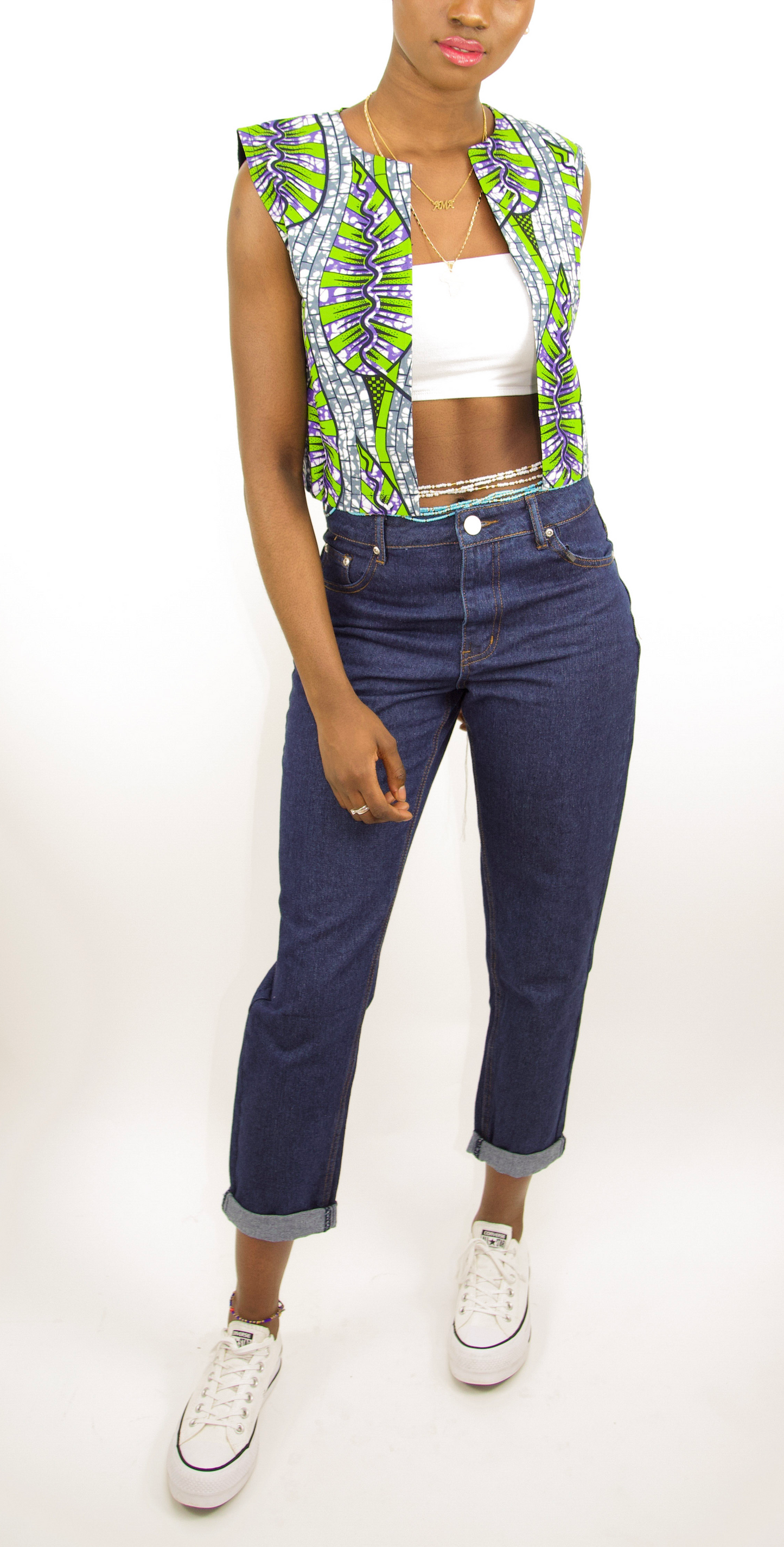 Sela Crop Waist jacket