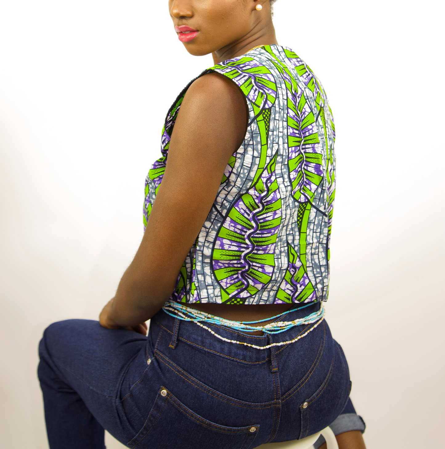 Sela Crop Waist jacket