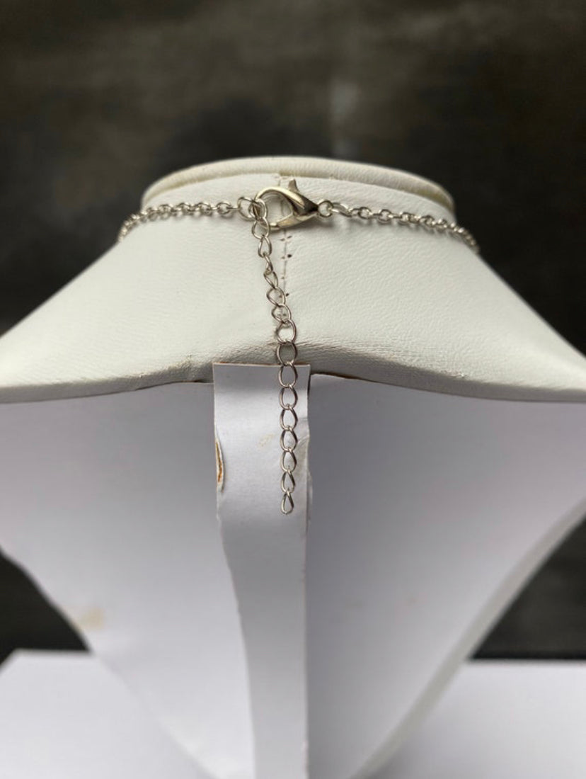 Gold and Silver Africa Necklace