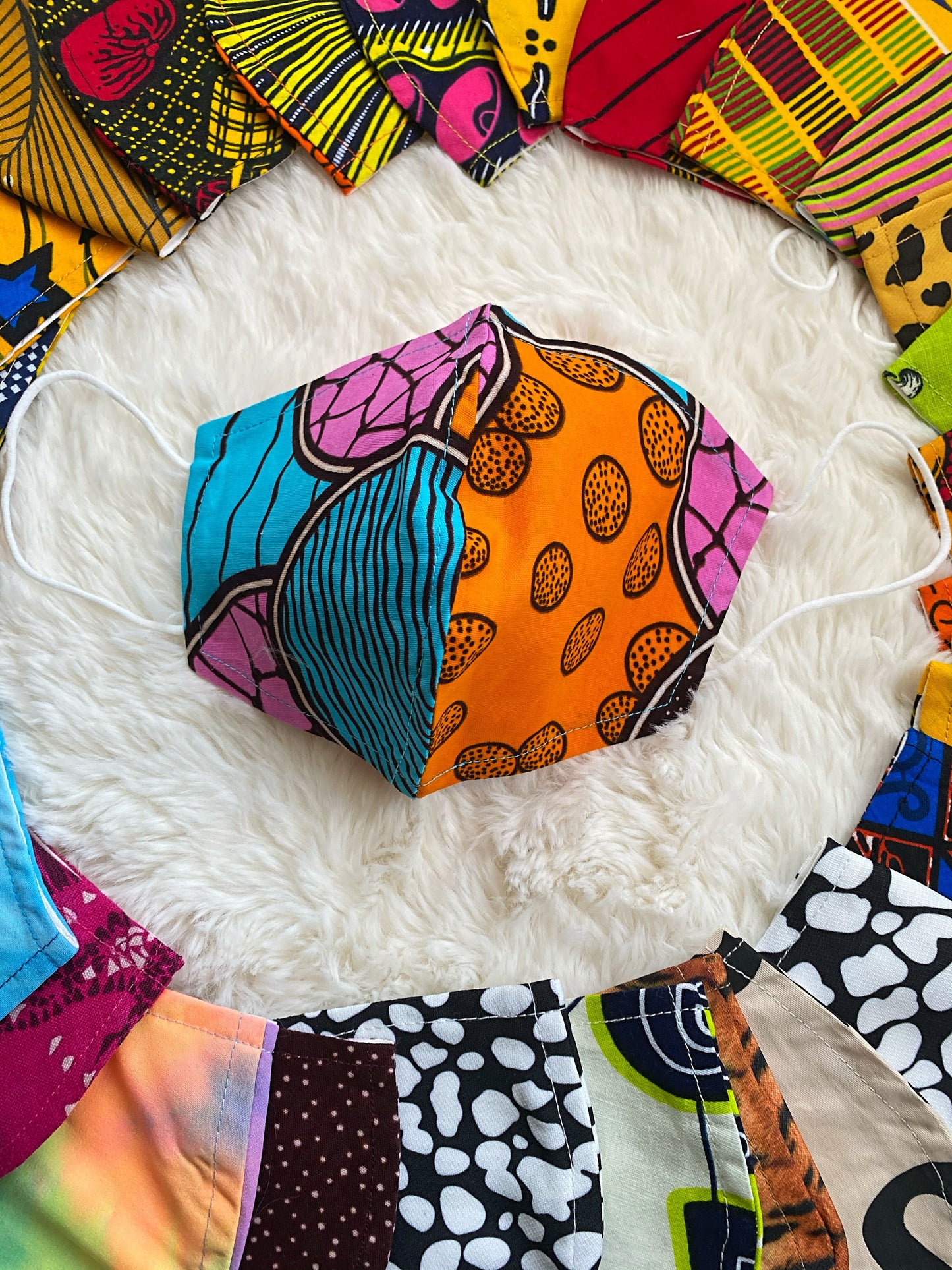 African Print Face Mask