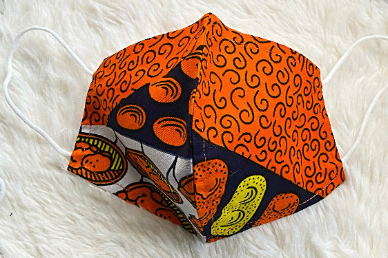 African Print Face Mask
