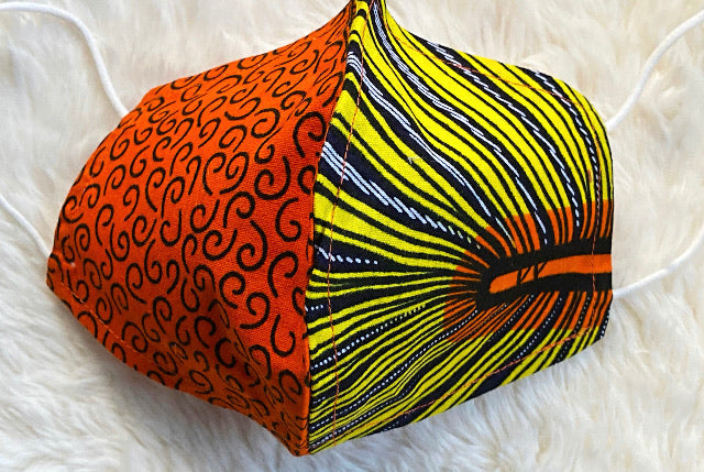 African Print Face Mask