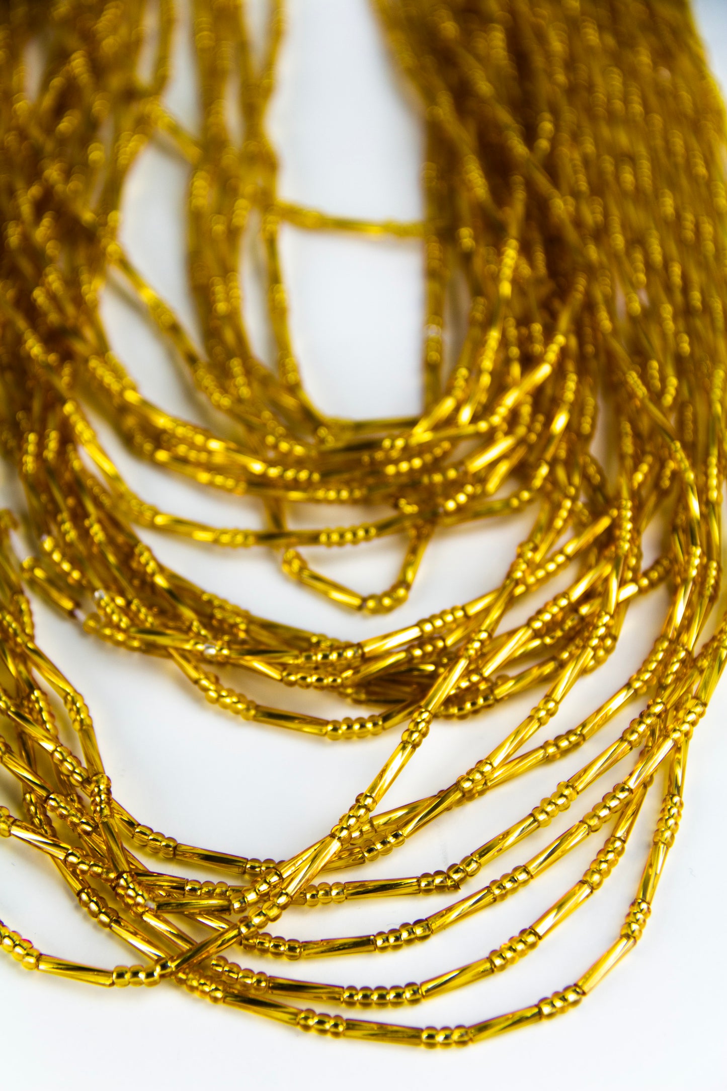 Golden delight waist beads